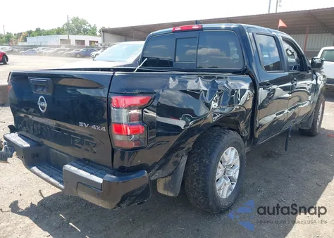 2022 Nissan Frontier Sv 4X4 z USA, uszkodzony, nr VIN 1N6ED1EK3NN603672